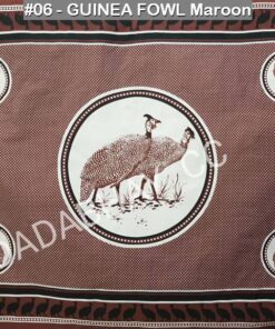 KHANGAS-06 - GUINEA FOWL Maroon