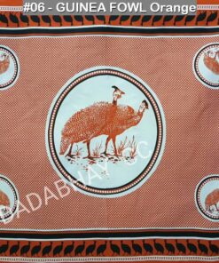 KHANGAS-06 - GUINEA FOWL Orange
