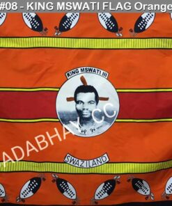 KHANGAS-08 - KING MSWATI FLAG Orange