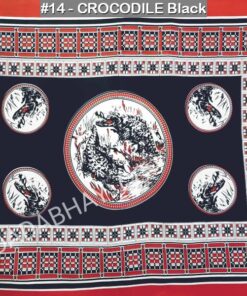 KHANGAS-14 - CROCODILE Black