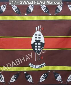 KHANGAS-17 - SWAZI FLAG Maroon
