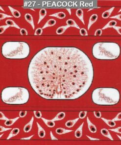 KHANGAS-27 - PEACOCK Red_