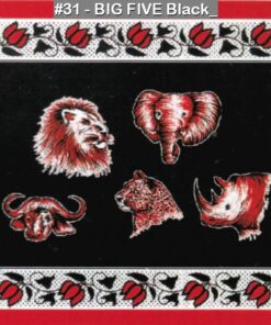 KHANGAS-31 - BIG FIVE Black & Red