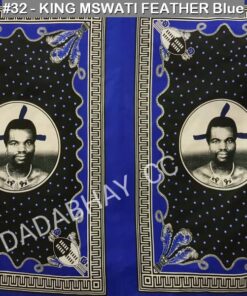 KHANGAS-32 - KING MSWATI FEATHER Blue
