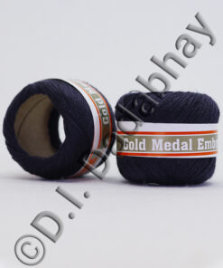 EMBROIDERY COTTON FILOSHEEN 12X20MTRS - 542 NAVY