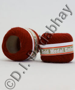 EMBROIDERY COTTON FILOSHEEN 12X20MTRS - 735 MAROON