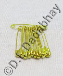 GOLD SAFETY PINS - PACK OF 36 BUNCHES