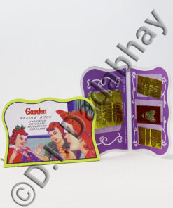 HABERDASHERY-HAPPY-GARDEN-NEEDLES SET-12 CARDS PER PACK