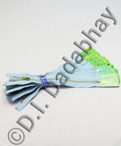 DENIM ZIPS - 10 PACK PER COLOUR