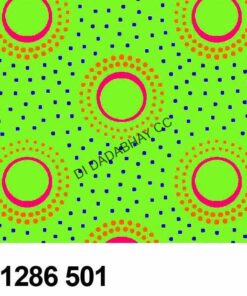 DA-GAMA-3-CATS-SHWESHWE-CODE-H1286501-ORANGE/LIME & CERISE-SOLD-PER-ROLL-APPROX-44