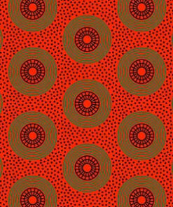 THREE CATS COLOUR 16 ORANGE - LIME & BLACK