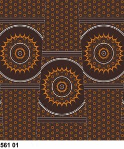 THREE CATS CW01 CHOC GOLD SHWESHWE PANELS Q1561 01