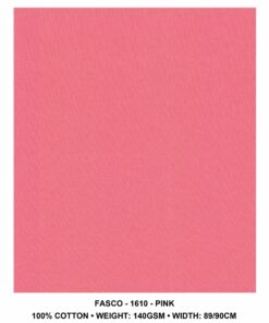 DA GAMA  FASCO 100% COTTON - PINK 610