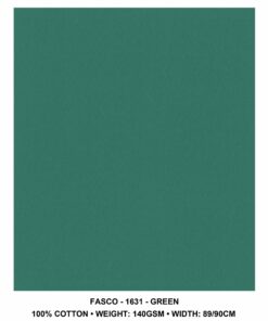 DA GAMA  FASCO 100% COTTON - GREEN 631