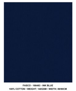 DA GAMA  FASCO 100% COTTON - INK BLUE 66493