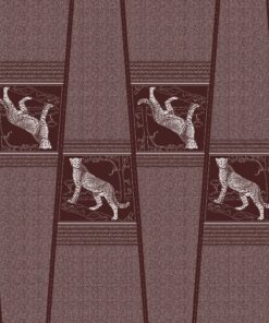 THREE CATS CW01 BROWN & WHITE SHWESHWE PANELS BG1 01