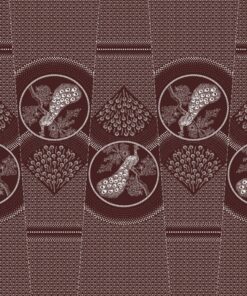 THREE CATS CW01 BROWN & WHITE SHWESHWE PANELS CJ1 01