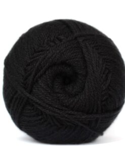 PULLSKEIN DOUBLE KNIT - 017 BLACK