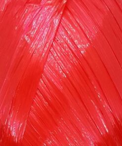 RAFFIA RIBBON YARN - 729 RED