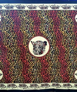 KHANGAS-20 - LEOPARD SPOT Mix Orange & Gold
