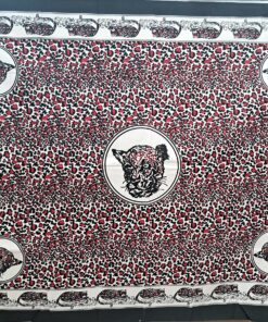 KHANGAS-20 - LEOPARD SPOT Red & Black