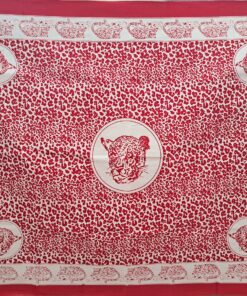 KHANGAS-20 - LEOPARD SPOT Red & White