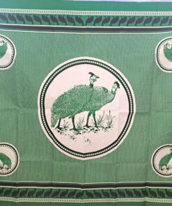 KHANGAS-06 - GUINEA FOWL Green & White