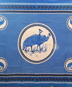 KHANGAS-06 - GUINEA FOWL Peacock Blue