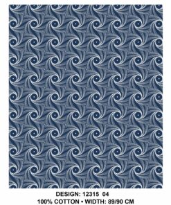 THREE CATS CW04 BLUE & WHITE SHWESHWE 2315 04