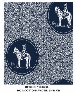 THREE CATS CW04 BLUE & WHITE SHWESHWE 2513 04