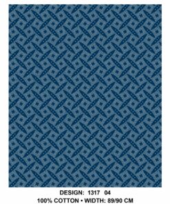 THREE CATS CW04 BLUE & WHITE SHWESHWE 317 04