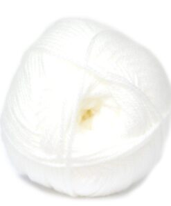 CHARITY 4PLY - 001 WHITE
