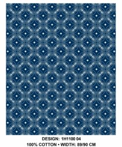 THREE CATS CW04 BLUE & WHITE SHWESHWE H1100 04