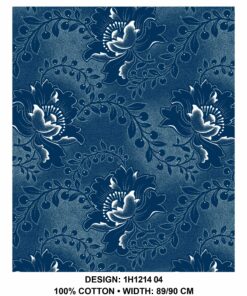 THREE CATS CW04 BLUE & WHITE SHWESHWE H1214 04
