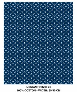 THREE CATS CW04 BLUE & WHITE SHWESHWE H1218 04