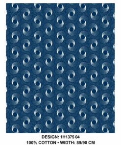 THREE CATS CW04 BLUE & WHITE SHWESHWE H1375 04
