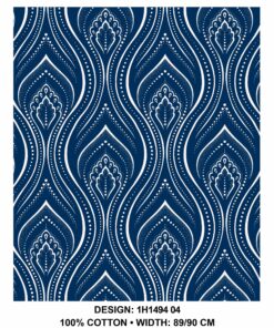 THREE CATS CW04 BLUE & WHITE SHWESHWE H1494 04
