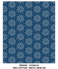 THREE CATS CW04 BLUE & WHITE SHWESHWE H1542 04