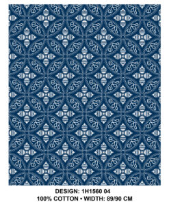 THREE CATS CW04 BLUE & WHITE SHWESHWE H1560 04