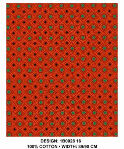 THREE CATS CW16 ORANGE - LIME & BLACK SHWESHWE B0028 16