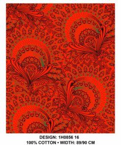 THREE CATS CW16 ORANGE - LIME & BLACK SHWESHWE H0856 16