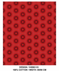 THREE CATS CW03 RED - BLACK & WHITE SHWESHWE H0963 03