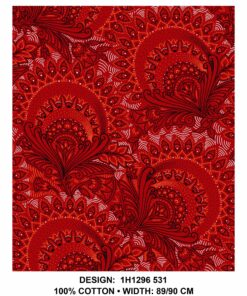 THREE CATS CW531 RED - ORANGE/WHITE & BLACK SHWESHWE H1296 531
