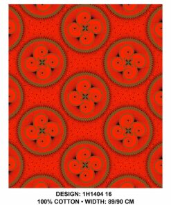 THREE CATS CW16 ORANGE - LIME & BLACK SHWESHWE H1404 16