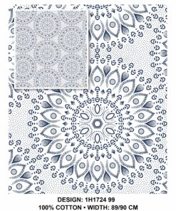 THREE CATS CW99 WHITE & BLUE SHWESHWE H1724 99
