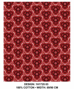 THREE CATS CW03 RED - BLACK & WHITE SHWESHWE H1725 03