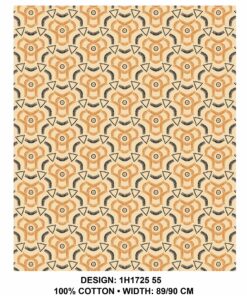 THREE CATS CW55 CREAM - BLACK & GOLD SHWESHWE H1725 55