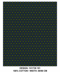 THREE CATS CW191 BLACK - ORANGE/LIME & TURQ SHWESHWE H1739 191