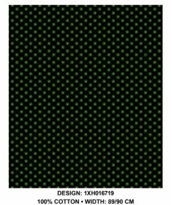 THREE CATS CW19 GREEN - GOLD & BLACK SHWESHWE XH0167 19