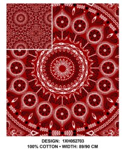 THREE CATS CW03 RED - BLACK & WHITE SHWESHWE XH0527 03
